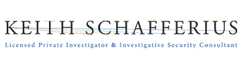 Keith schafferius private investigator logo